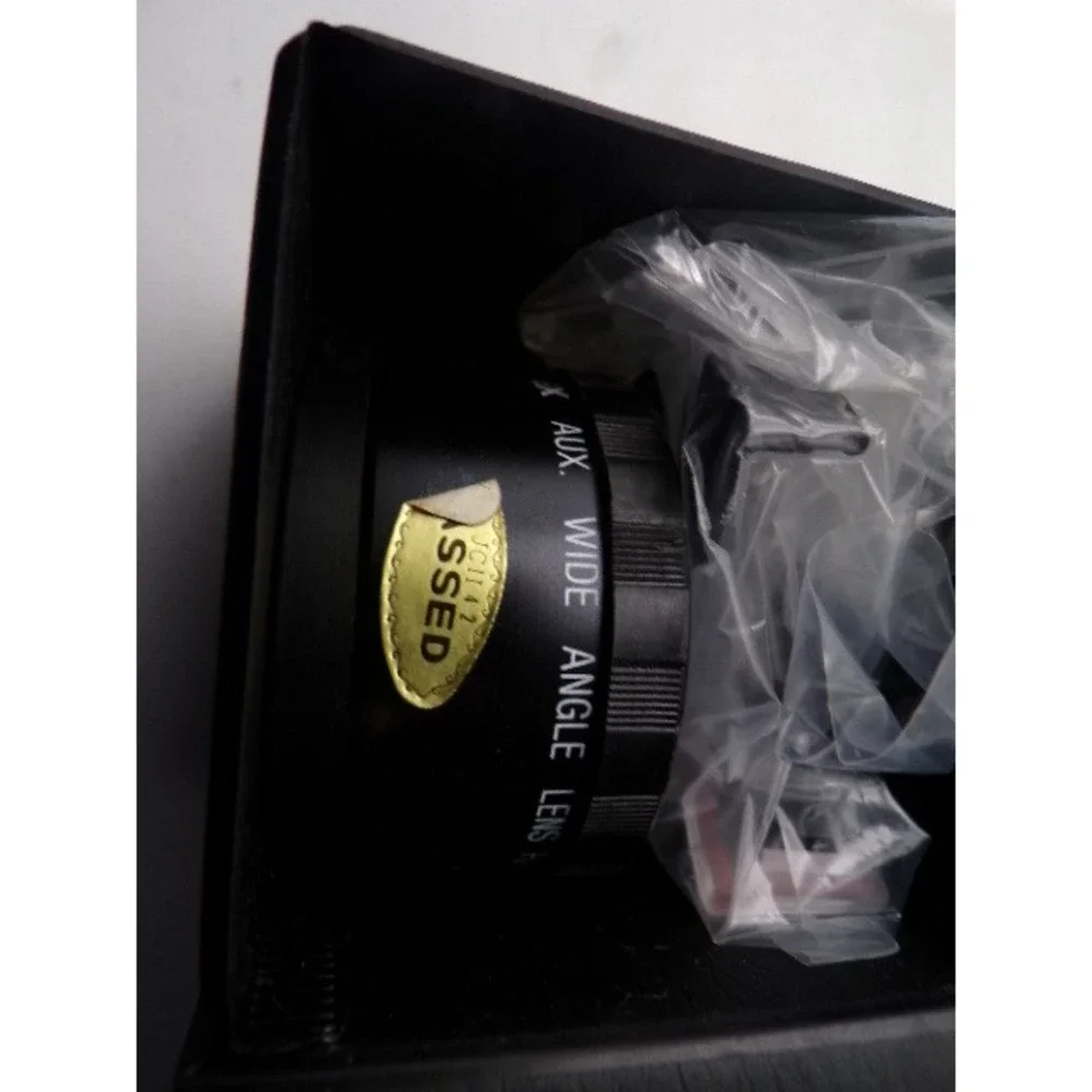 Hanimex Auxiliary Telephoto and Wide Angle Lens Kit for Ricoh AF-5 with Case Box